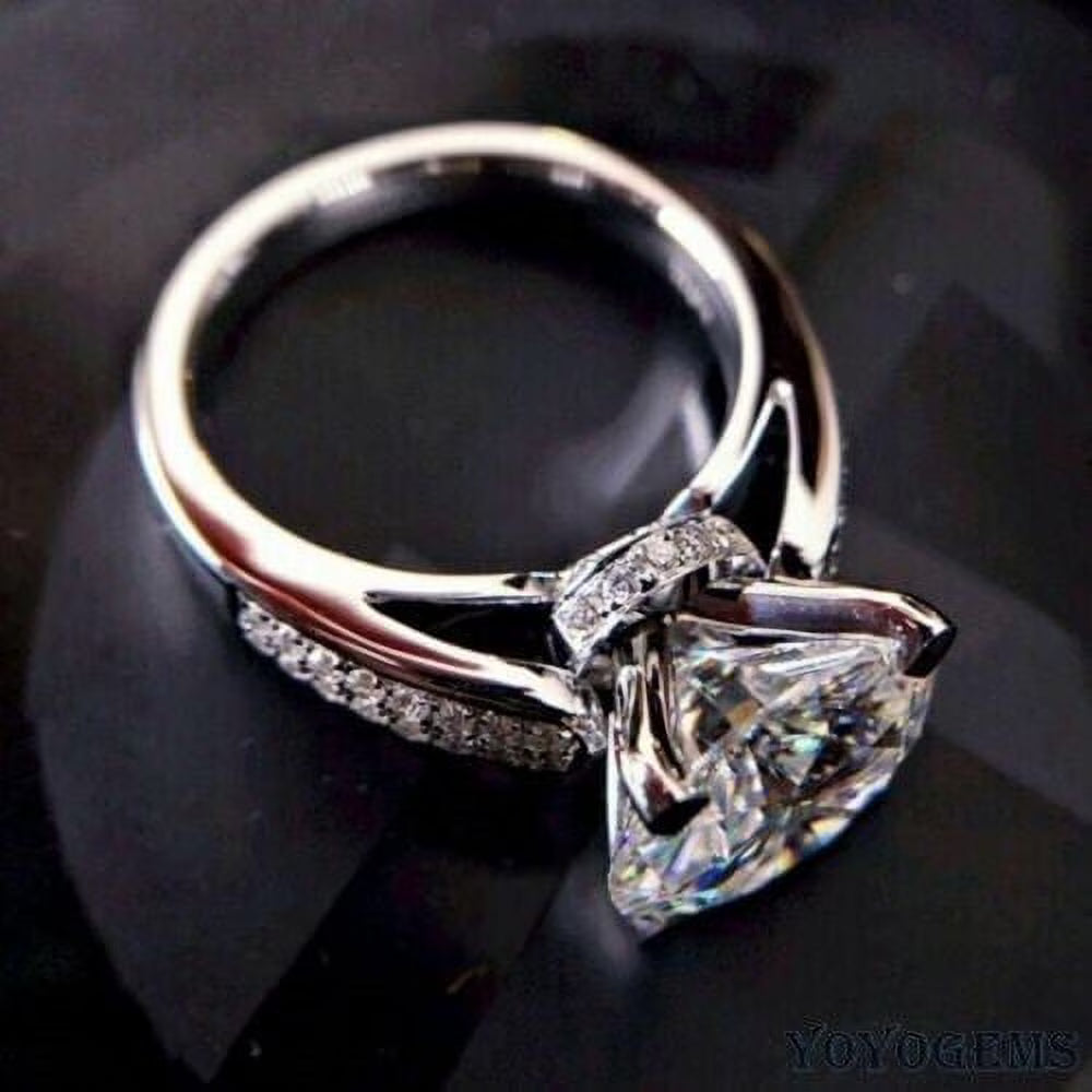 14K White Gold Solitaire Engagement Ring G330603