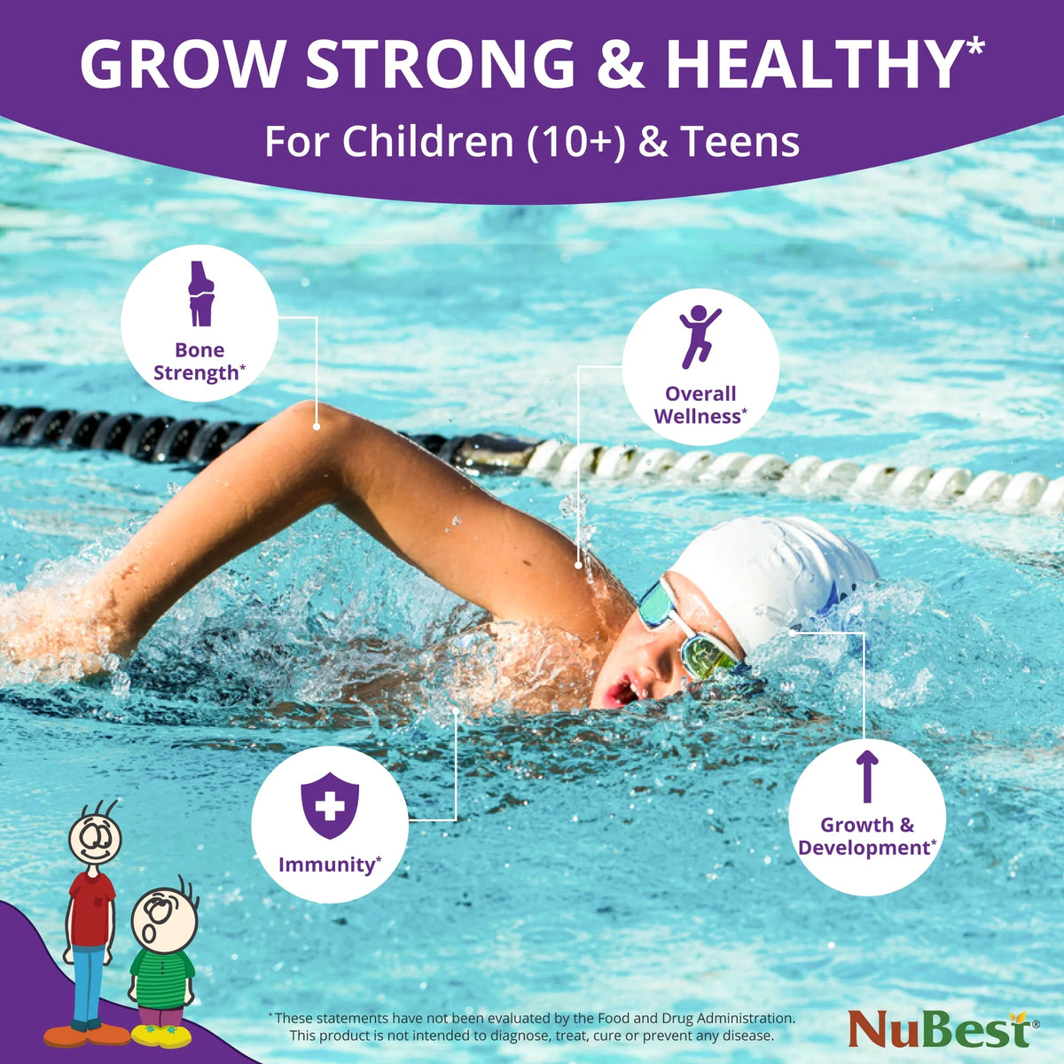 Pack of 2 Growth Supplement for Age 10+ Q3984