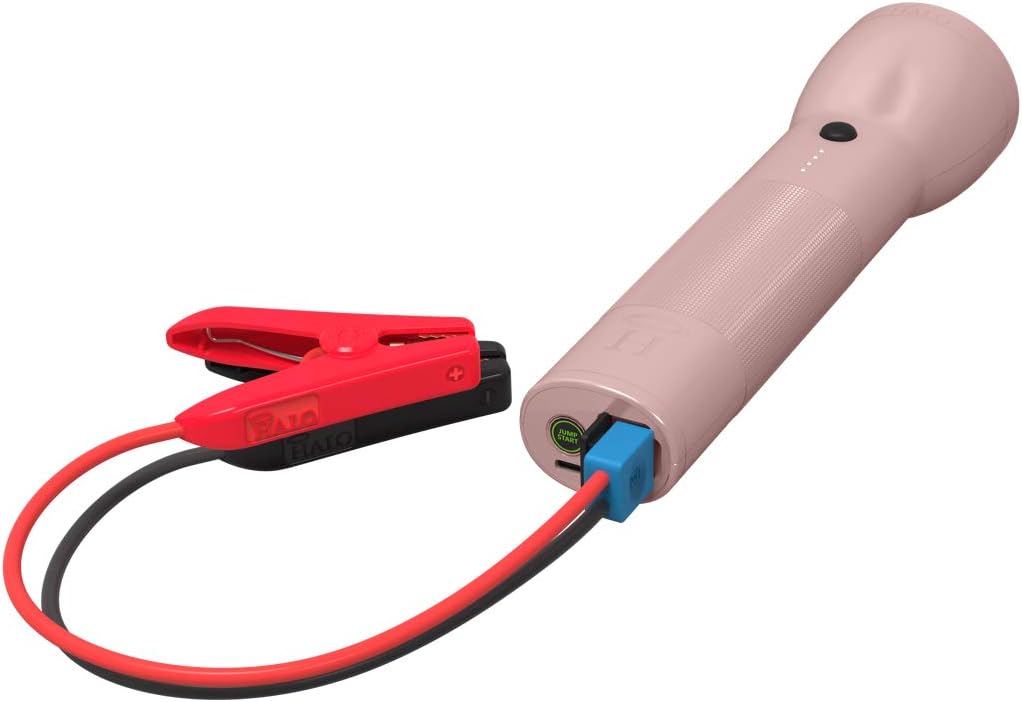 Rechargeable Lithium LED Flashlight with Car Jump Starter and Phone Charger K342428