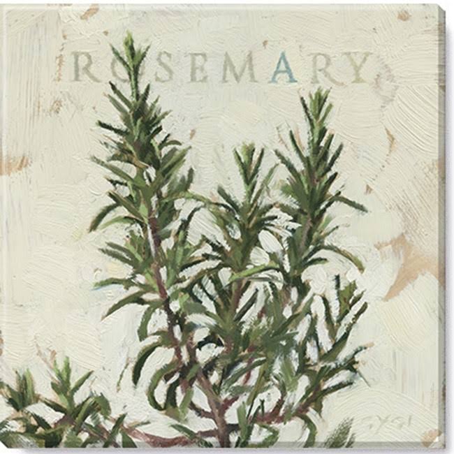 Green Canvas Giclee Print V1994
