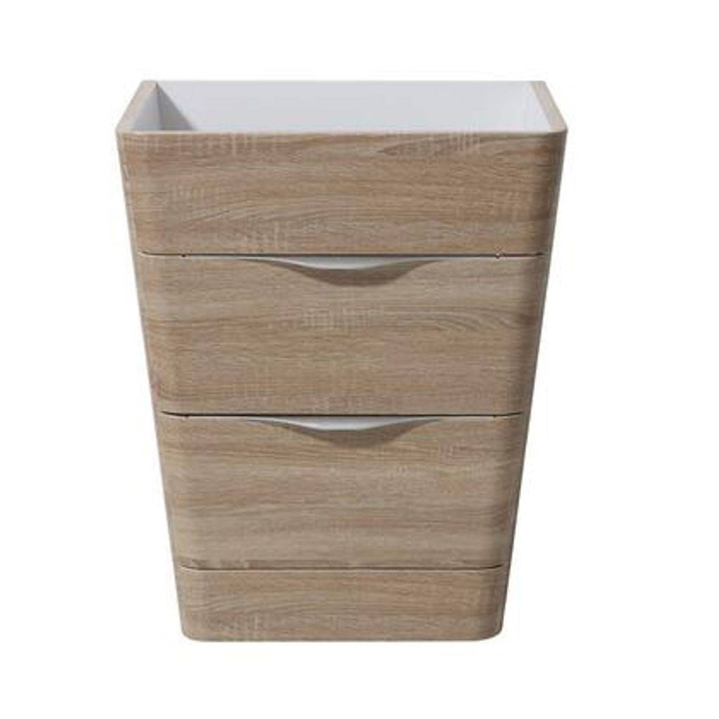 White Oak Bathroom Cabinet Z8456