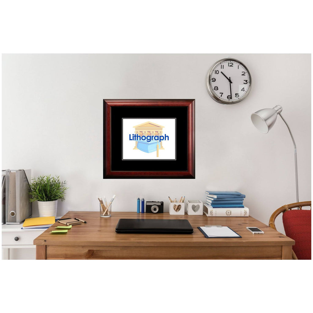 Clemson University Academic Framed Lithograph W35512