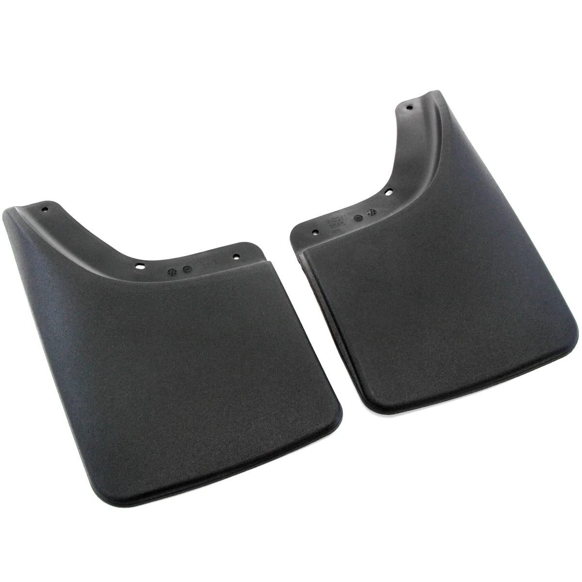 Mud Flaps Guards Splash No Flares Rear Molded 2pc Set B294906
