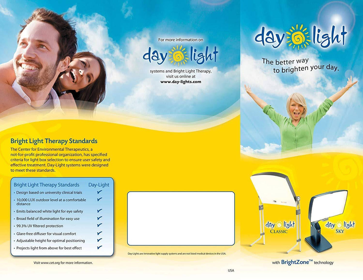 10,000 Lux Bright Light Therapy Lamp S901958