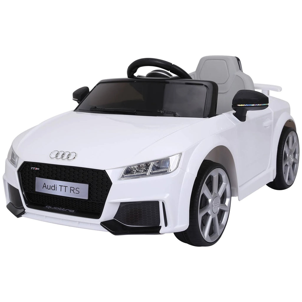 6V Kids Electric Ride on Toy Car with Remote Control - White J7574