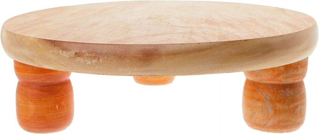 Manual Wooden Roti Chapati Tortilla Presser Maker With Rolling Pin, 10-Inch J117