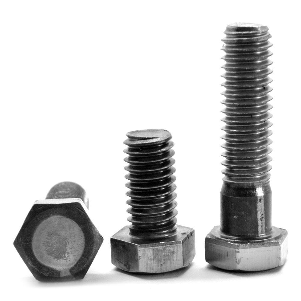 1/4x22-20 x 5/8x22 Coarse Thread Grade 2 Hex Cap Screw Low Carbon Steel Plain Finish B3459