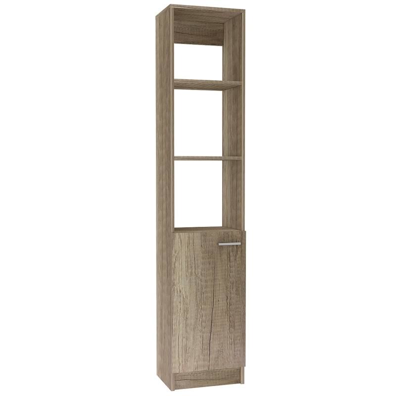 Linen Cabinet in Weathered Oak T302150