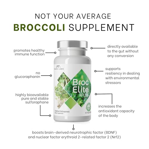 30 Vegetable Capsules Broccoli Supplement F40503