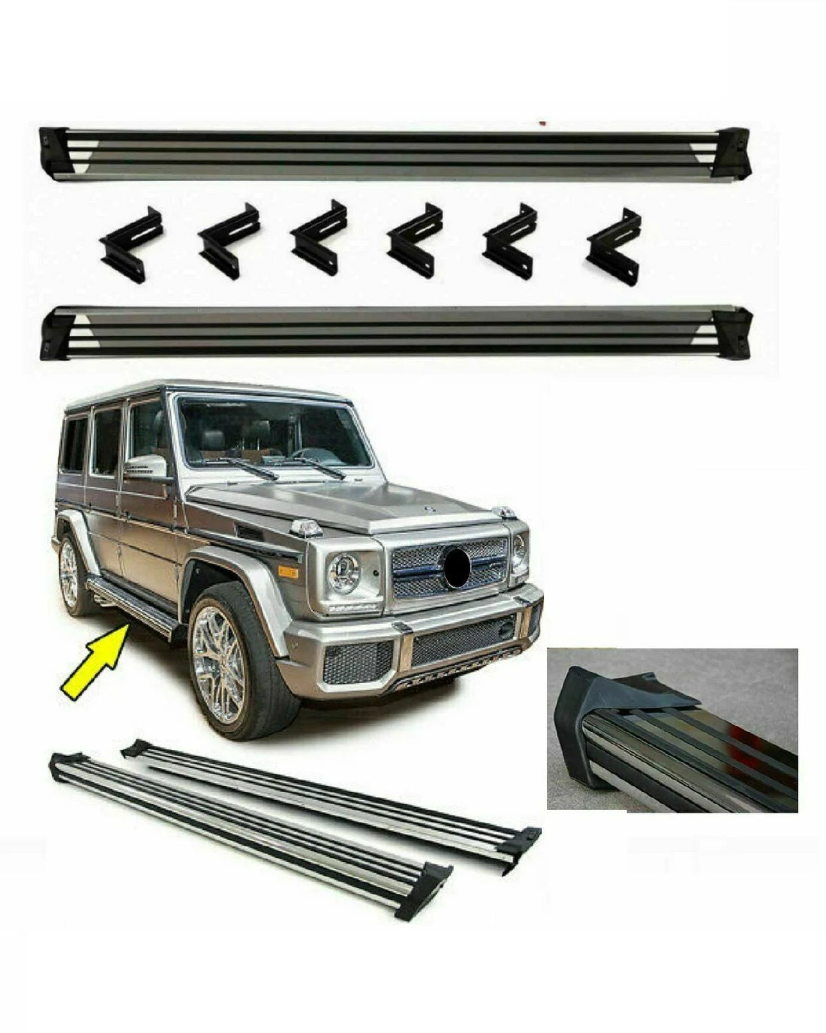 G63 G65 AMG Side Step Running Boards Body Kit D93051