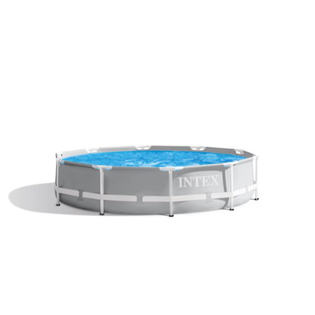 10ft x 30in Prism Frame Above Ground Swimming Pool with Filter Pump D50692
