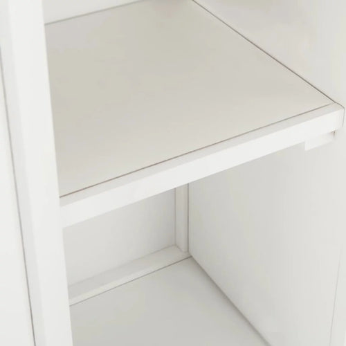 11 Bottles Oak Wood Wine Cabinet with Door O23970