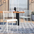 White Side Chair Set of 2 A197