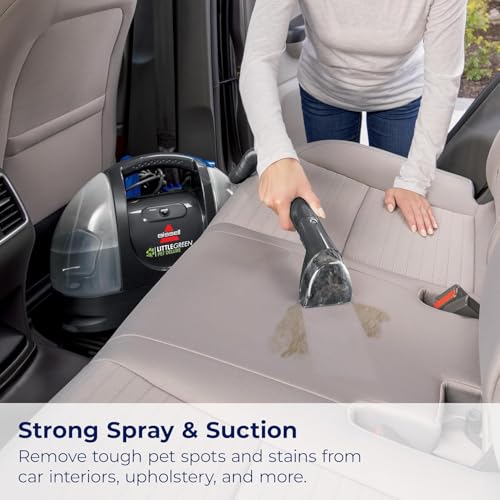 Portable Carpet Cleaner and Car Detailer, Gray/Blue X5712