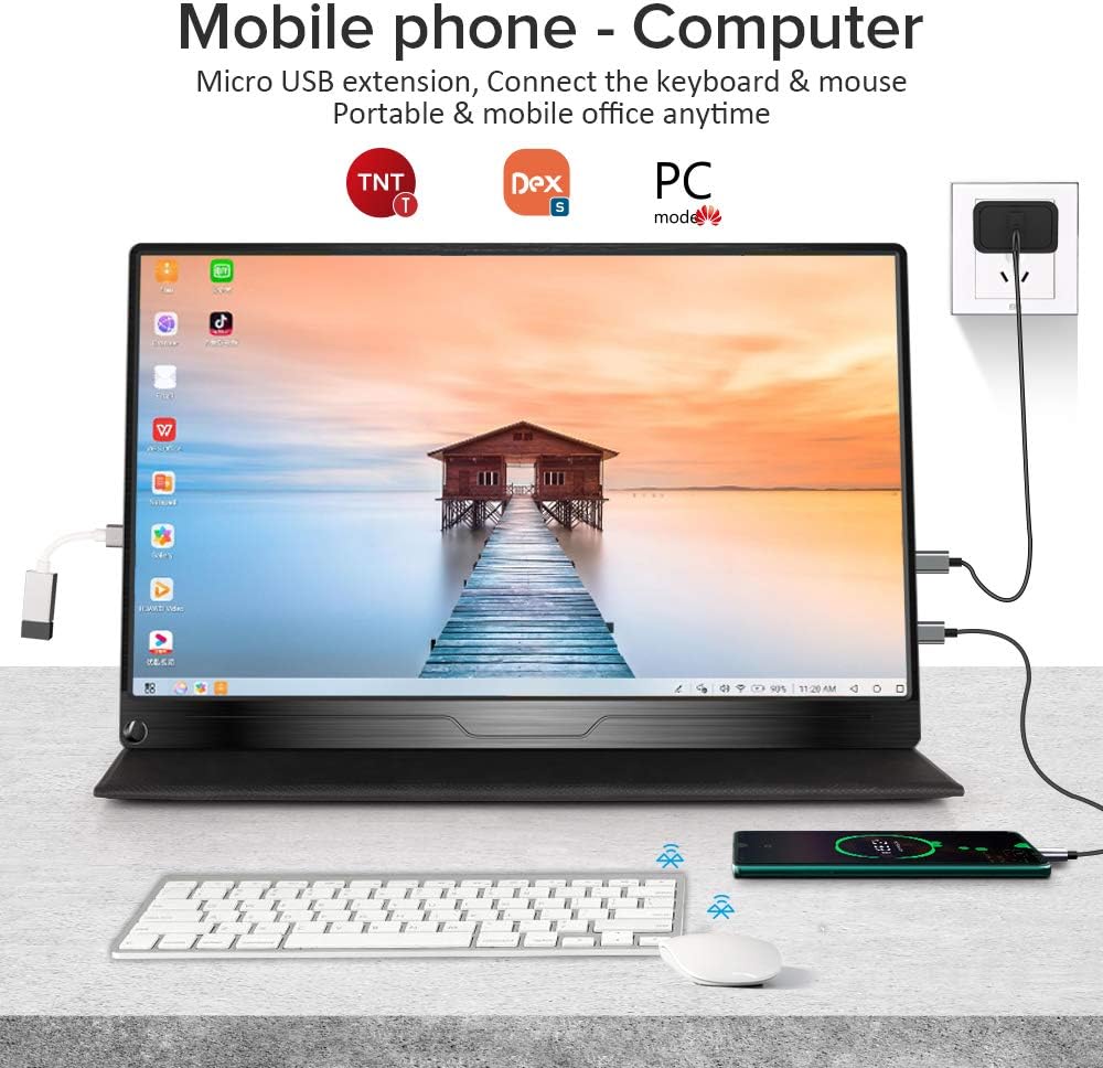 17.3 Inch IPS HDR 1920X1080 Portable Monitor with Dual Speaker I247359