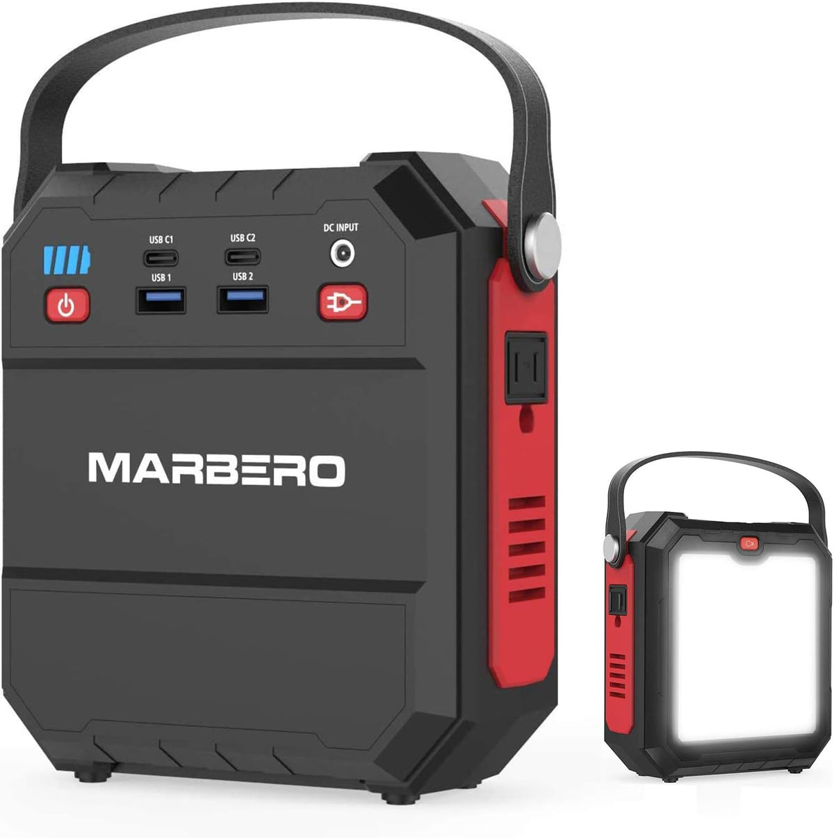 Portable Power Station 83Wh 22500mAh Lithium Battery with AC Outlet 4 USB Ports Flashlight H271