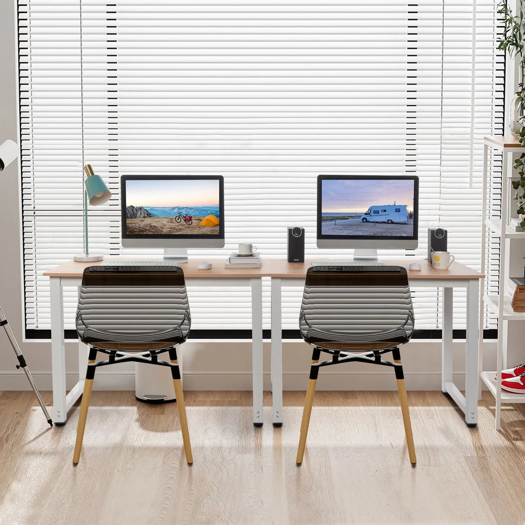 Wood Computer Desk Study Table Workstation K16412