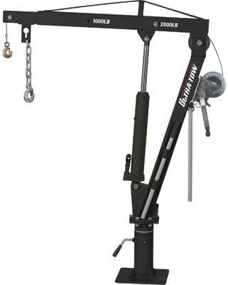Hydraulic Pickup Truck Crane with Hand Winch, 2000-Lb. Capacity B3195