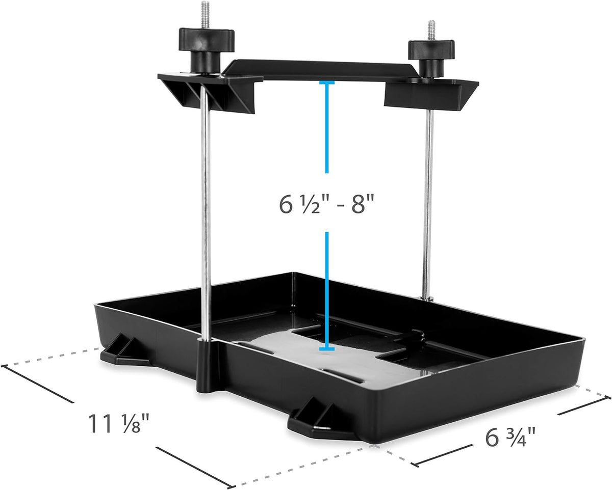 Black Battery Hold-Down Tray D842179