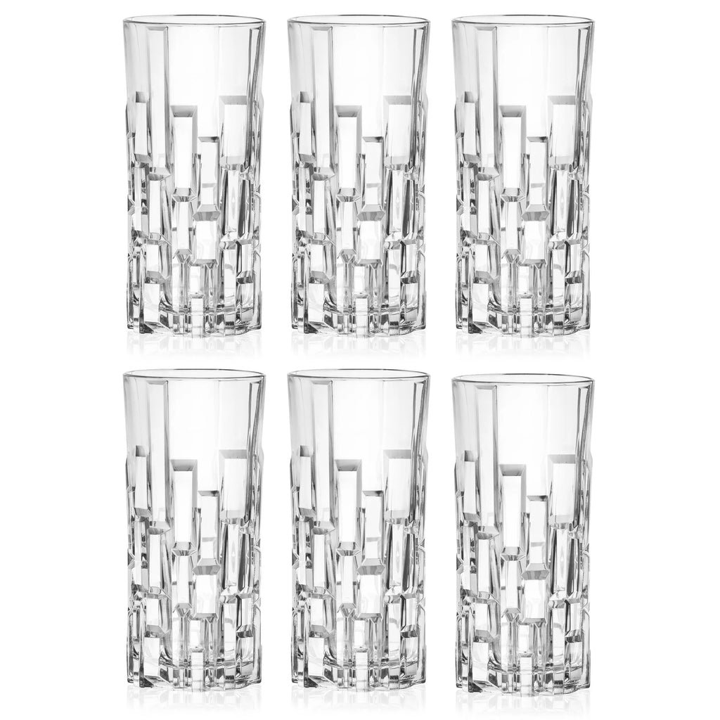 Highball Glass Drinking Tumblers Set of 6 11.6 oz B440