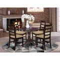 5 Piece Wood Kitchen Table Set T9110