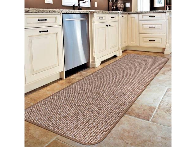 Skid-Resistant Carpet Runner - Praline Brown - 12 ft. x 48 in. N986