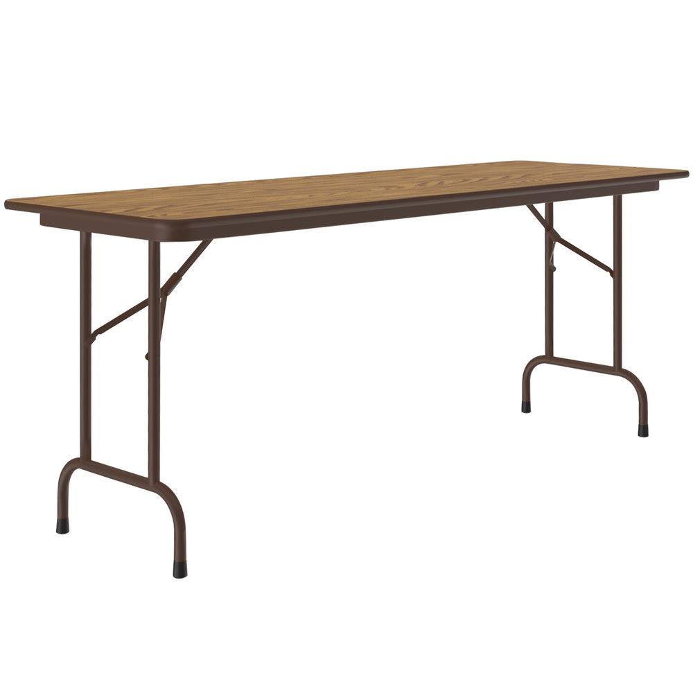 Oak Melamine Folding Table M76862