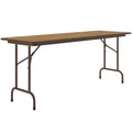 Oak Melamine Folding Table M76862