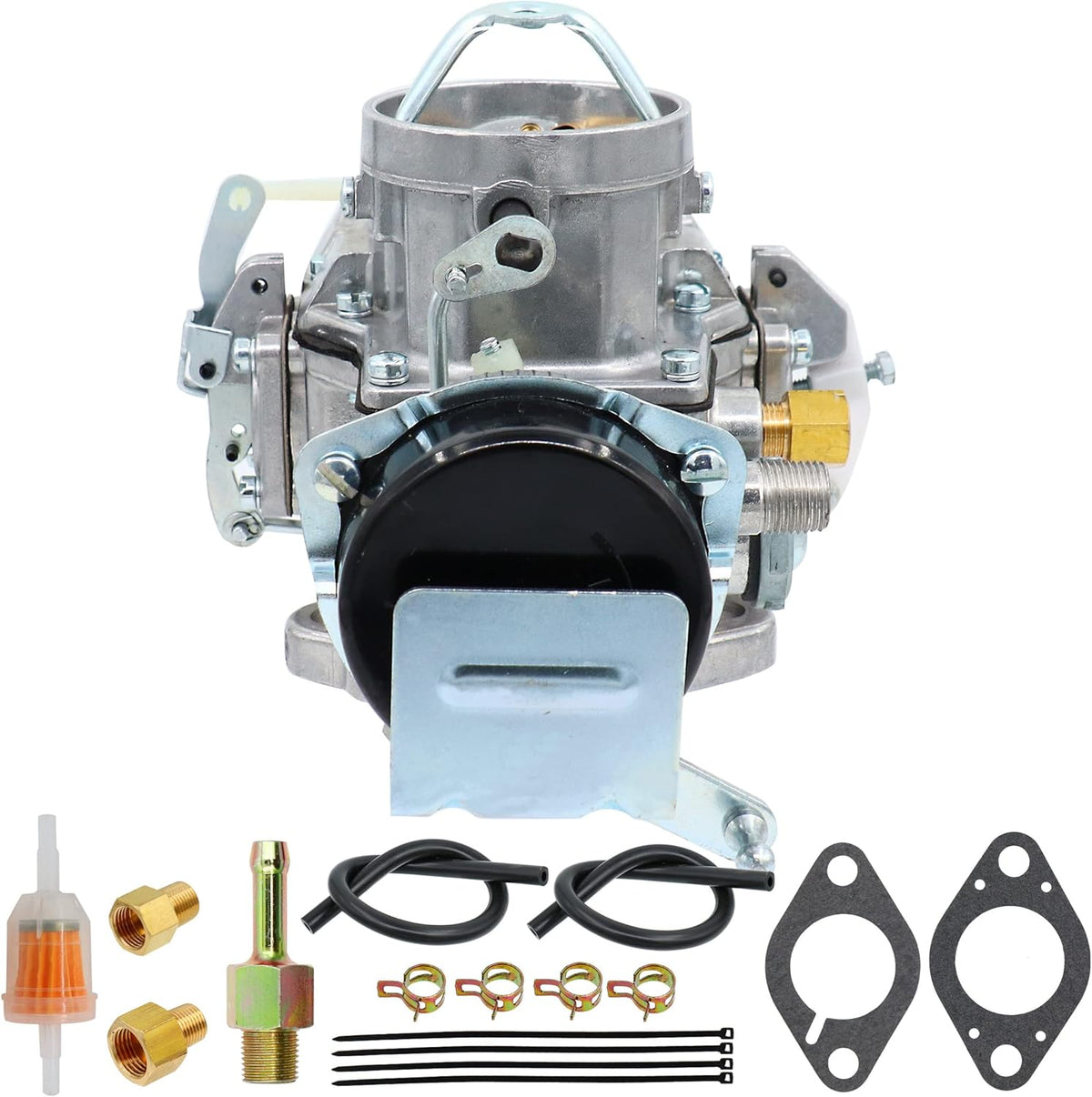 Autolite 1100 1 Barrel Carburetor Straight 6 Cylinder 170/200 CID with Automatic Choke I4357