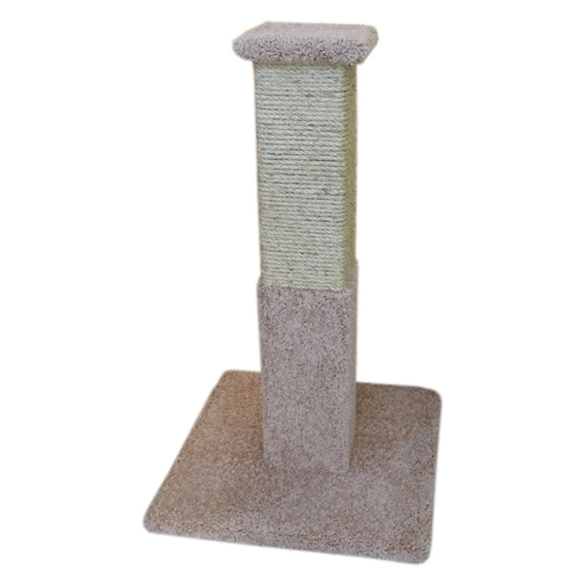 Beige Solid Wood Scratching Post N91005