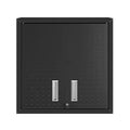 2-Shelf Wall Mount Metal Garage Cabinet in Charcoal Grey X30922