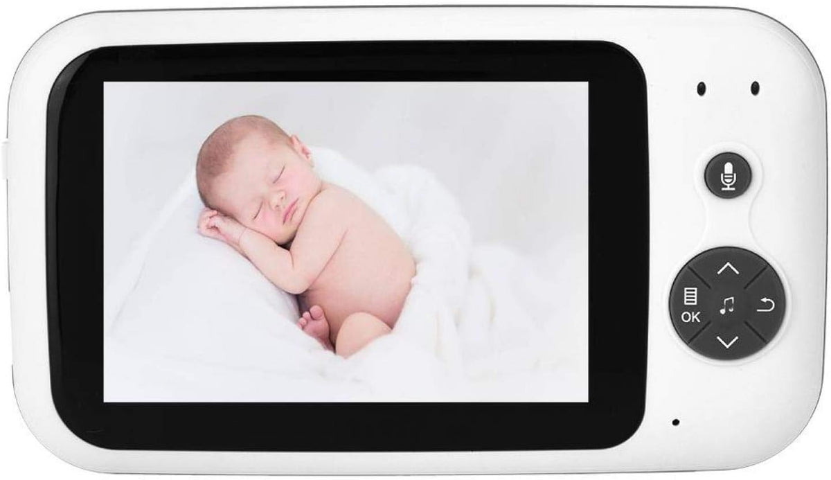 3.5'' Digital Video Baby Monitor with Night View & Temperature Sensor Z306445