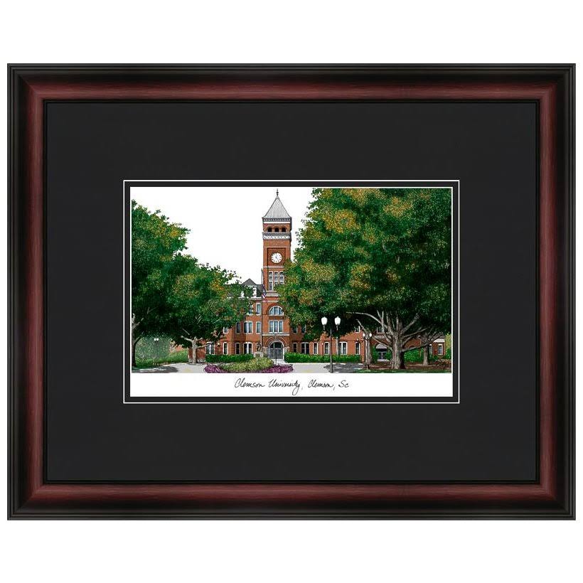 Clemson University Academic Framed Lithograph W35512