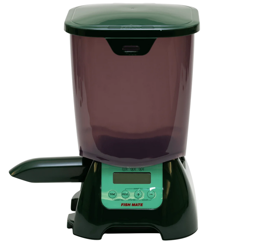 Automatic Pond Fish Feeder, 6.5 lbs. Capacity K35984