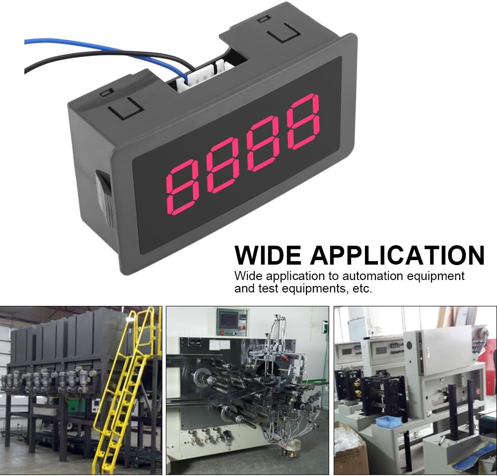 4 Digit 0-9999 Up/Down Plus/Minus LED Digital Counter Meter Q11270