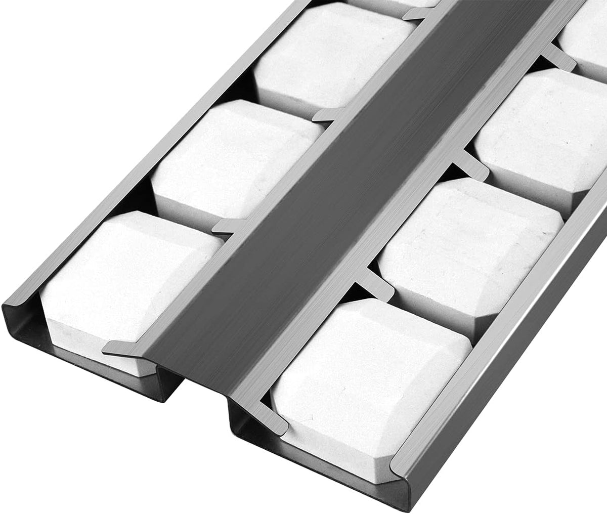 18" X 5-1/2" BBQ Grill Briquette Tray Heat Plates Shield U75166