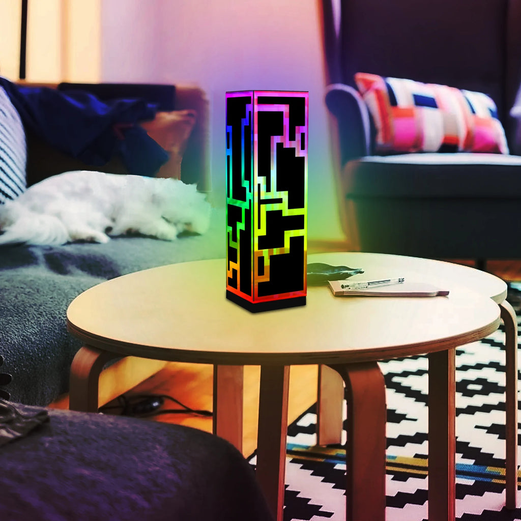 RGB Cube LED Table Lamp with Remote & APP Control S193