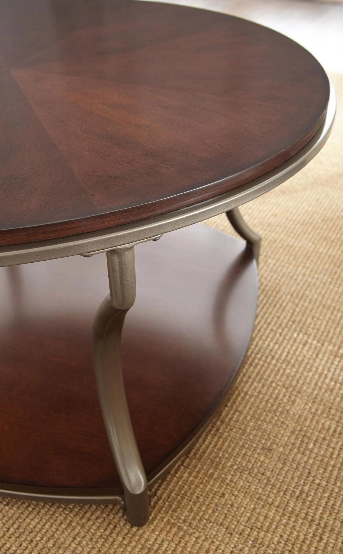 Cherry Tops Merlot Finish Cocktail Table L7566