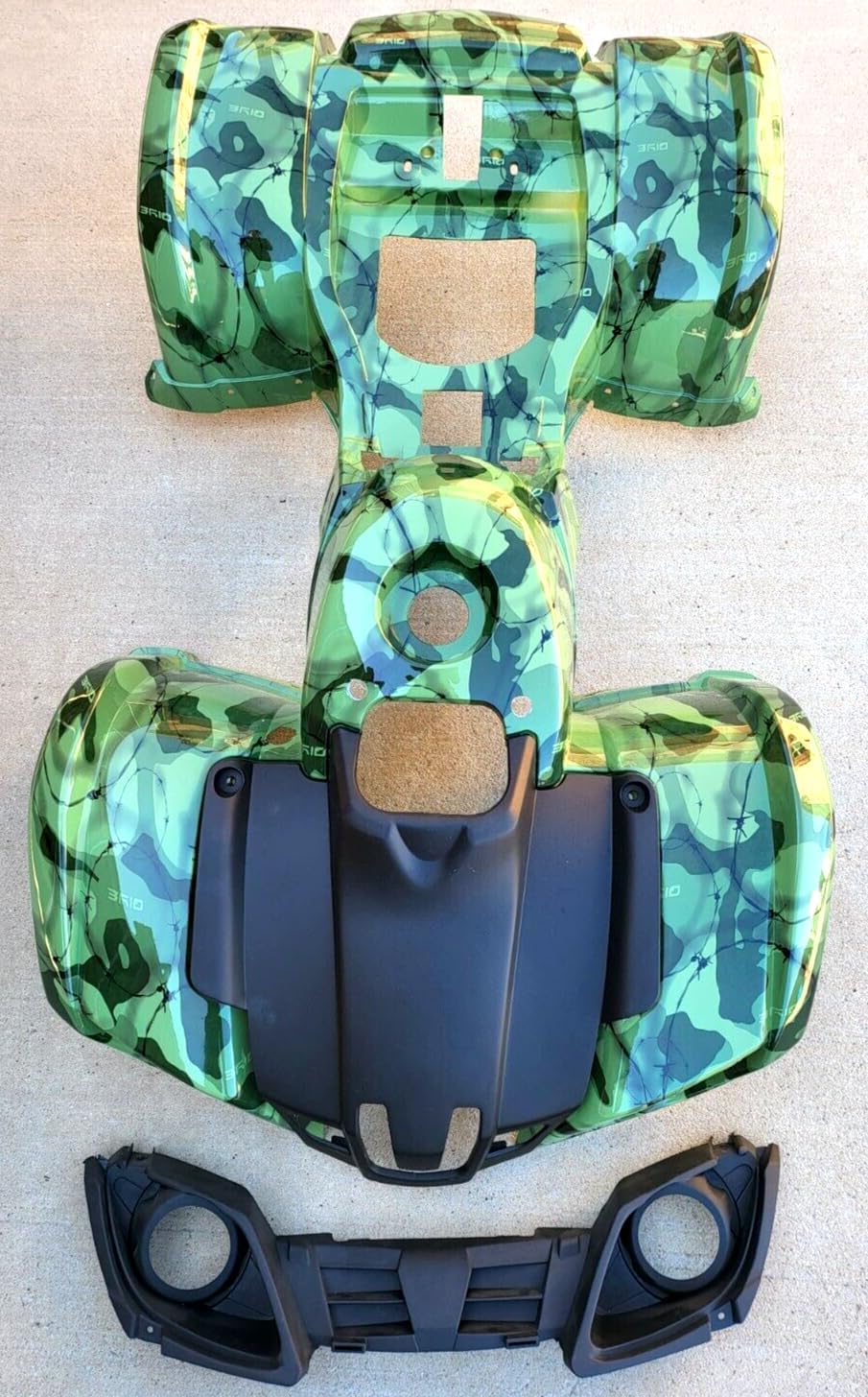 Army Camo ATV Body Plastic U7369
