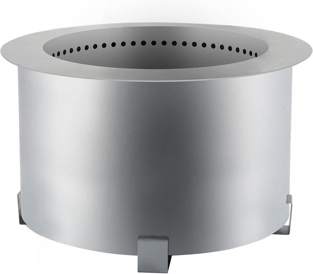 21.5 inch Stainless Steel Smokeless Fire Pit V171128