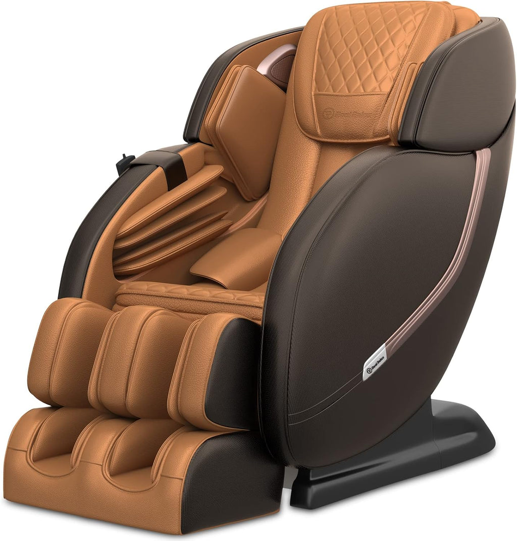 Brown Full Body Zero Gravity SL-Track Massage Recliner U47102