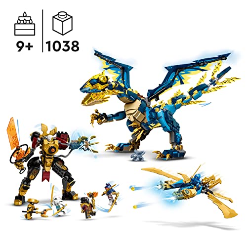 Large Construction Toy with Figures and 6 Ninja Minifigures B777