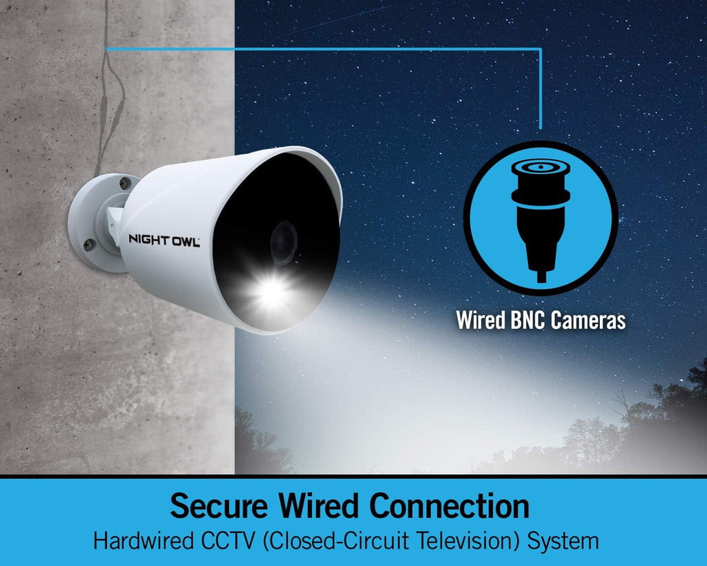 4 Wired 1080p HD Indoor/Outdoor Security Camera System with 1TB Hard Drive C3949