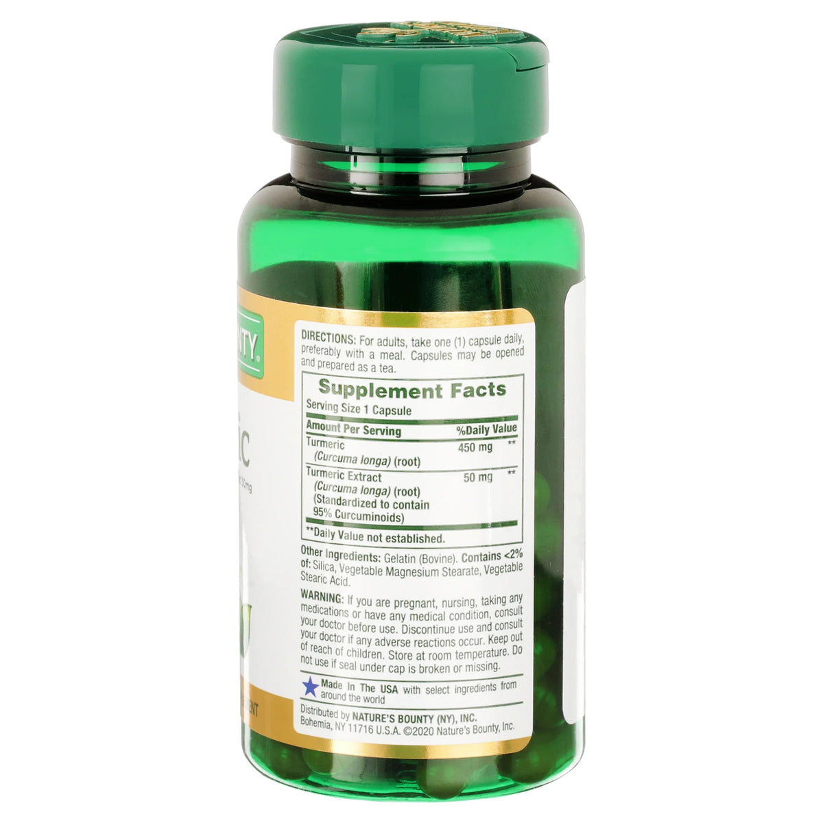 Turmeric Capsules 60 Capsules (Pack of 2) O831956