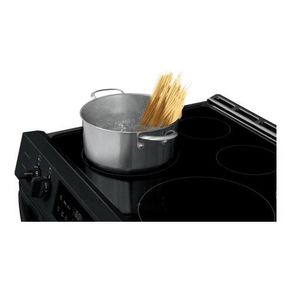 Black 30 in Freestanding Range with Self-Cleaning D65102