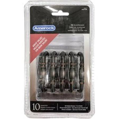 Oil Rubbed Bronze 3 inch Cabinet Drawer Pull 10 Pack Q41286