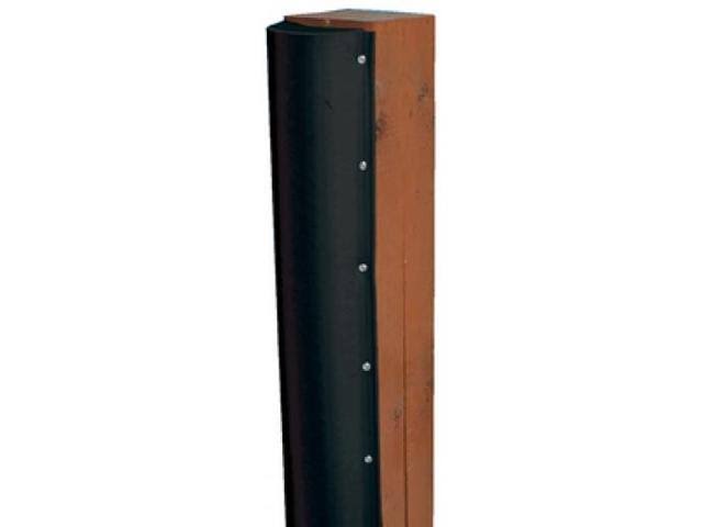 6" Black Piling Post Bumper U6811