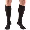 Knee-High Closed Toe Stockings, 20-30 mmHg, XL, Black K495615