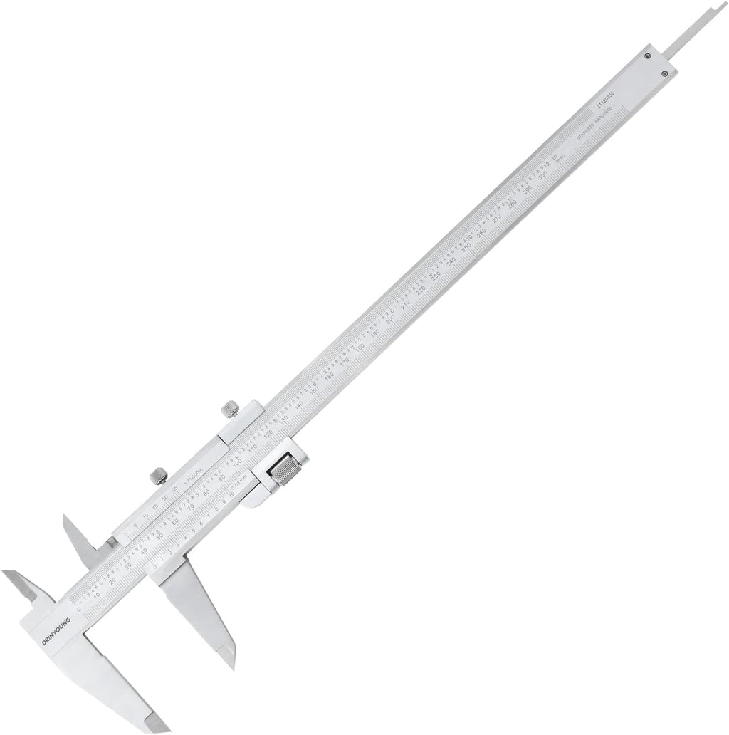 Stainless Steel Precision Vernier Caliper with Fine Adjustment R248