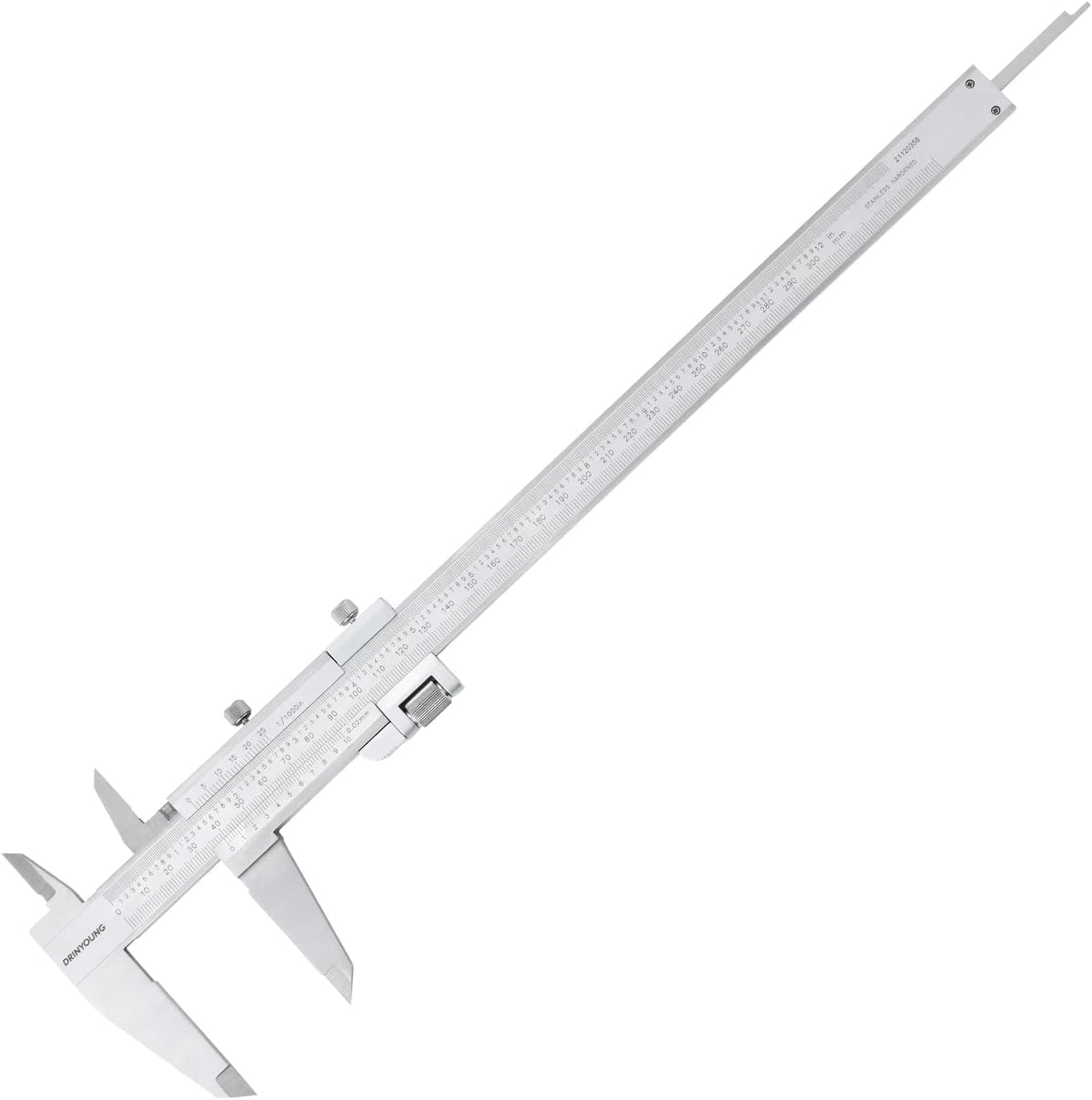 Stainless Steel Precision Vernier Caliper with Fine Adjustment R248